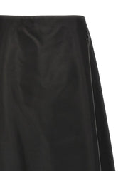 Marni Black Polyamide Midi Skirt