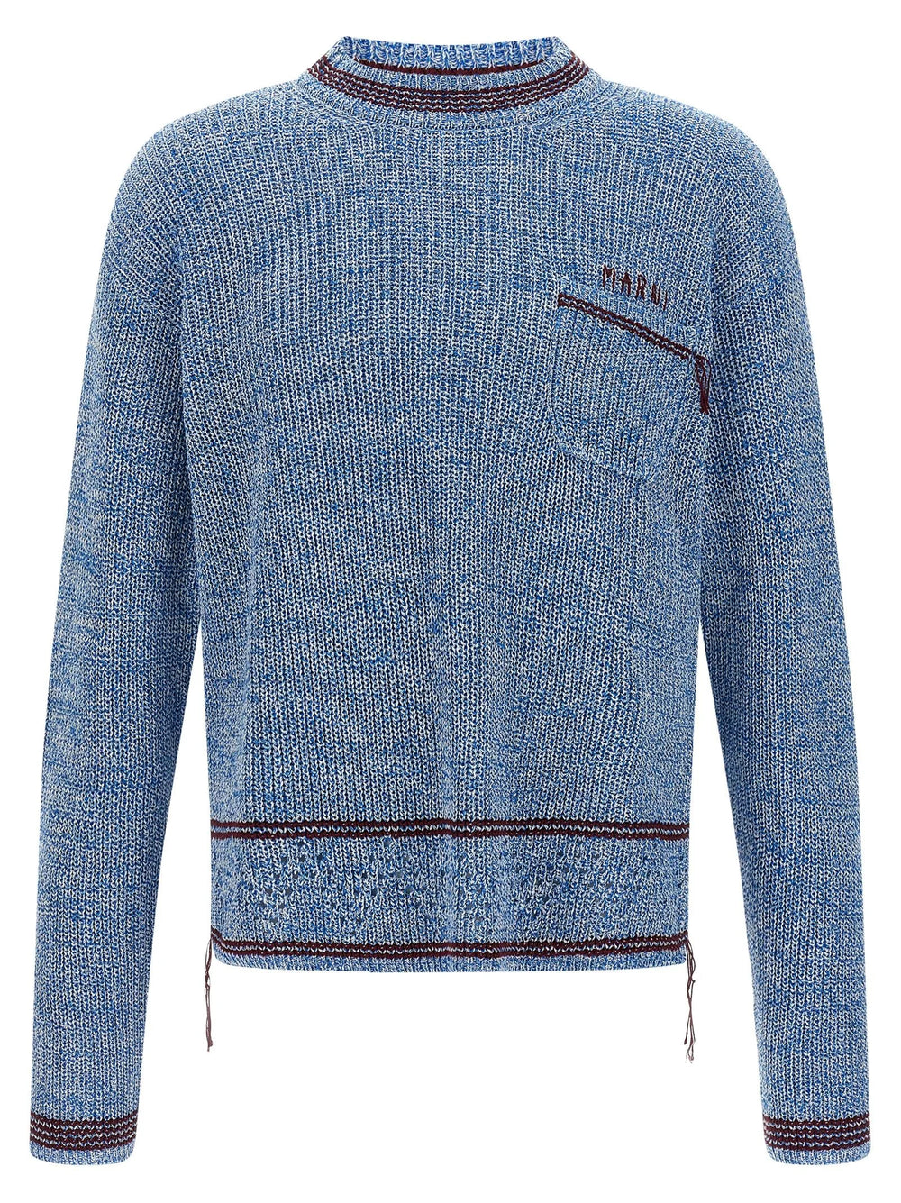 Marni Blue Cotton Cardigan