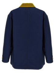 Marni Blue Cotton Parka