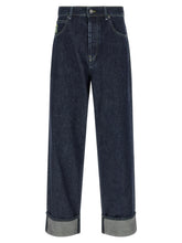 Marni Blue Cotton Straight-Leg Jeans