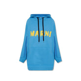 Marni Blue Cotton Sweatshirt - 40