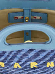 Marni Blue Polyamide Handbag