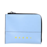 Marni Blue Polyethylene Wallets