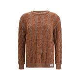 Marni Brown Fleece Wool Sweatshirt