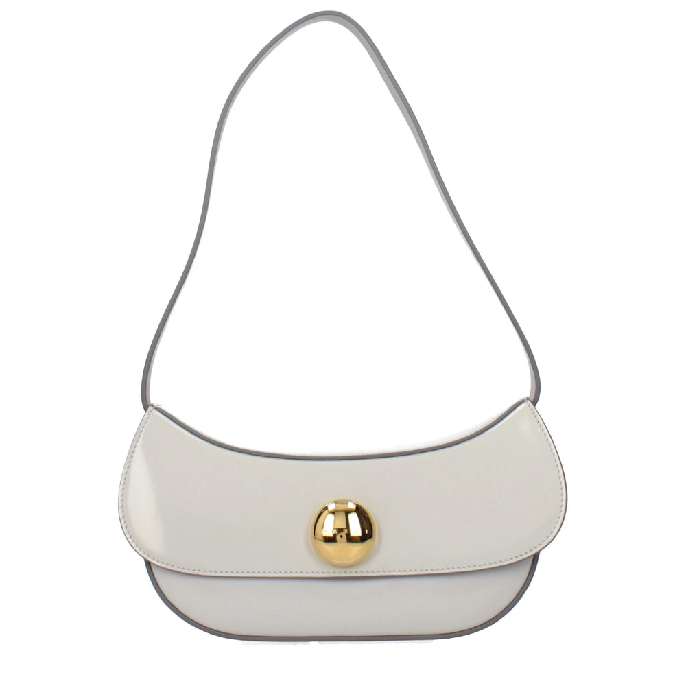 Marni Gray Leather Shoulder Bag