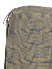 Marni Gray Polyester Midi Skirt - IT38