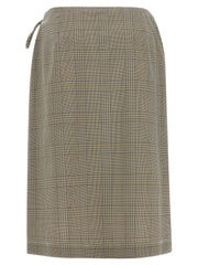 Marni Gray Polyester Midi Skirt - IT38