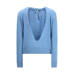 Marni Light Blue Cashmere Sweatshirt