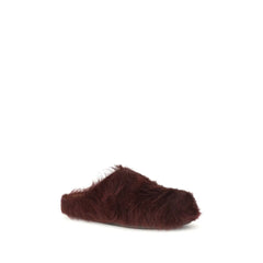 Marni Long-haired calfskin Fussbett Mules - Flats