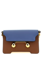Sac bandoulière en veau multicolore Marni