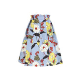 Marni Multicolor Cotton Midi Skirt - IT42 | L