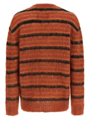 Marni Orange Fabric Cardigan
