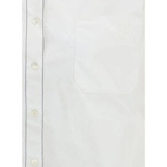 Marni White Cotton Shortsleeve Shirt