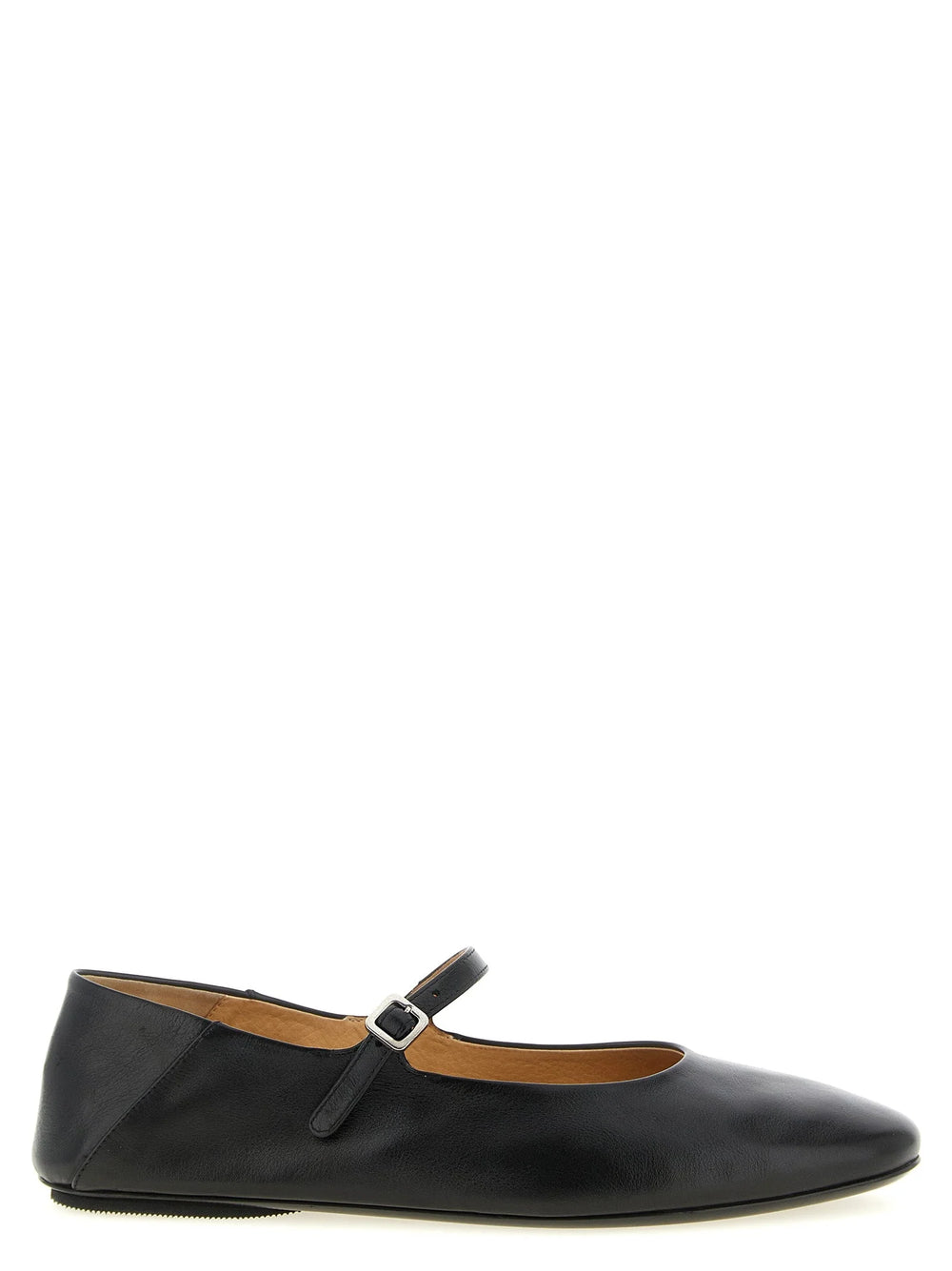 Marsell Schwarze Ballerinas aus Kalbsleder - EU38/US8