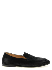 Marsell Black Calfskin Slip-On Loafers