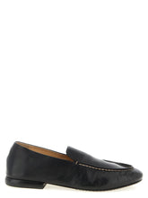 Marsell Black Calfskin Slip-On Loafers