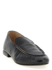 Marsell Mustat Nahkaiset Mokasinit - EU43.5/US10.5