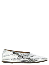Marsell Silver Calfskin Ballet Flats