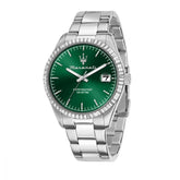 Maserati Gray Stainless Steel Dress Watch - Watches