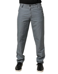 Master Coat Gray Cotton Regular Fit Men Denim Trouser Jeans - IT42 | XS