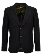 MAURIZIO MIRI Black Cotton Blazer - IT50 | L