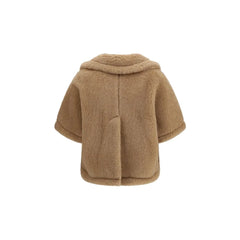 Max Mara Beige Alpaca Vicugna Pacos Coat