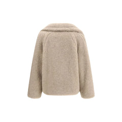Max Mara Beige Alpaca Vicugna Pacos Coat - IT40 | M