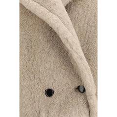 Max Mara Beige Alpaca Vicugna Pacos Coat - IT42 | L