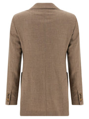 Max Mara Beige Cashmere Blazer