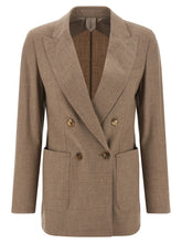 Max Mara Beige Cashmere Blazer