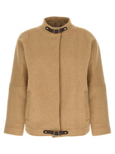 Max Mara Beige Kasmir Bomberjacka