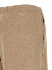 Max Mara Beige Cashmere Casual Pants