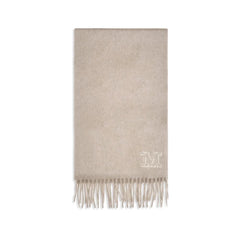 Max Mara Beige Cashmere Scarf