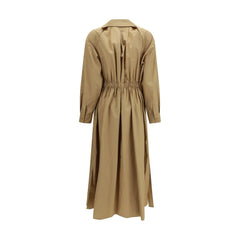 Max Mara Beige Katoen Casual Jurk