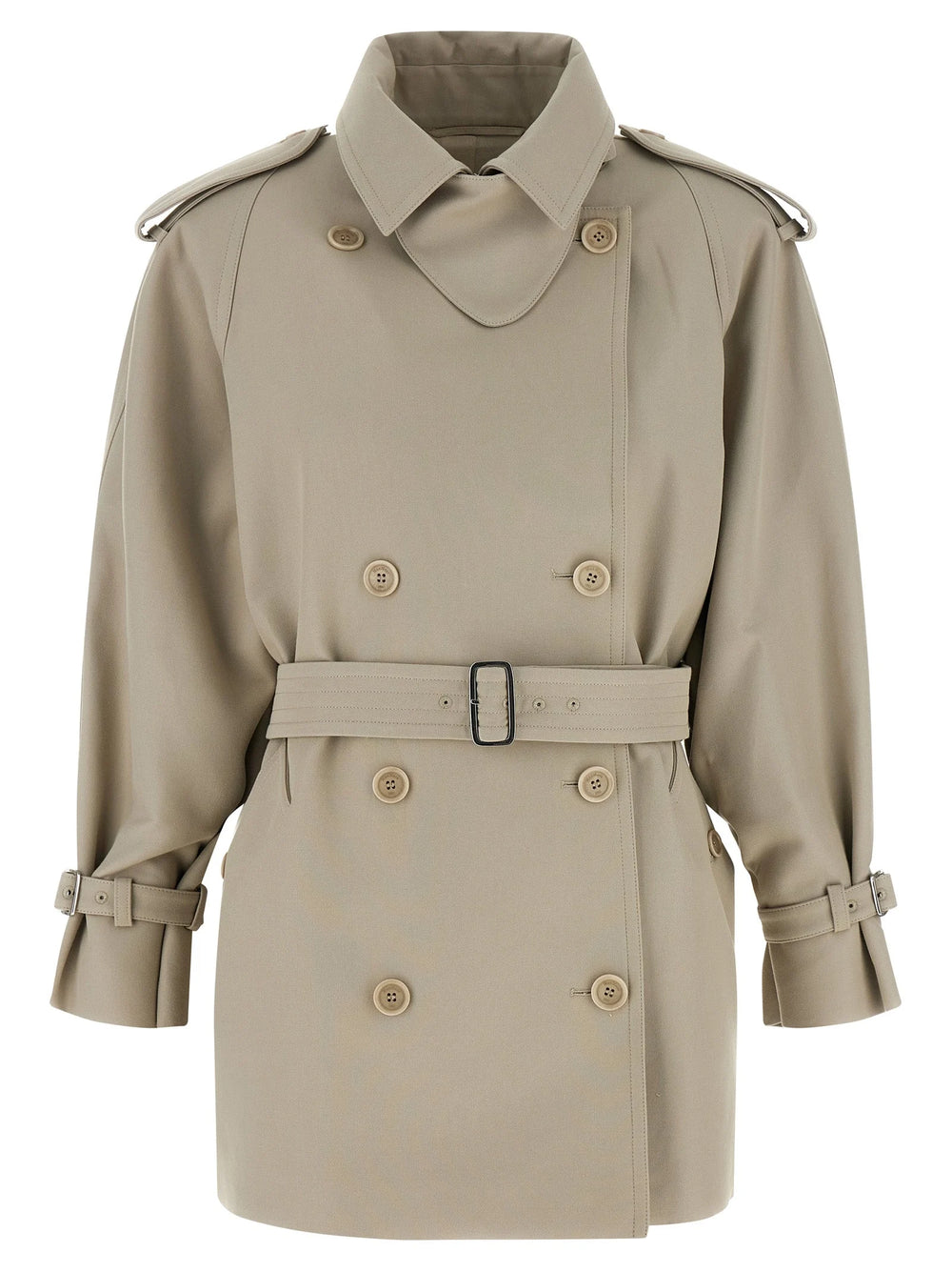 Max Mara Beige Cotton Coat