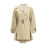 Max Mara Beige Cotton Trench Coat