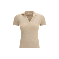 Max Mara Beige Fleece Wool Shirt - S