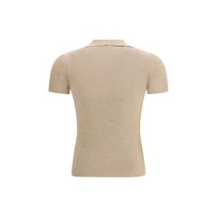 Max Mara Beige Fleece Wool Shirt - S