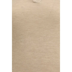 Max Mara Beige Fleece Wool Shirt - S