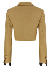 Max Mara Beige Linen Blazer - IT38