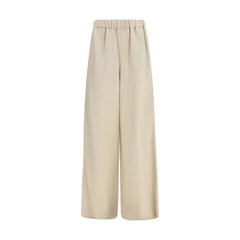 Max Mara Beige Linen Casual Pants - IT44 | L