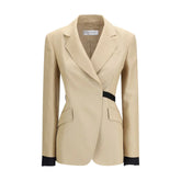 Max Mara Beige Linen Coat