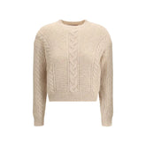 Max Mara Beige Polyamide Sweatshirt