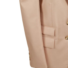 Max Mara Beige Polyester Blazer