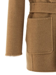Max Mara Beige Wool Blazer - IT40