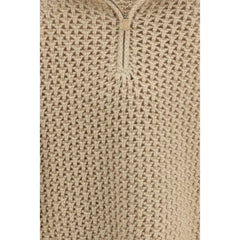 Max Mara Beige Wool Cashmere Sweater - S