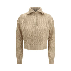 Max Mara Beige Wool Cashmere Sweater - S