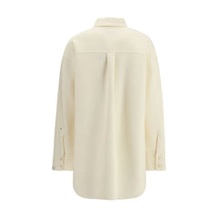 Max Mara Beige Wool Shirt - IT40 | M
