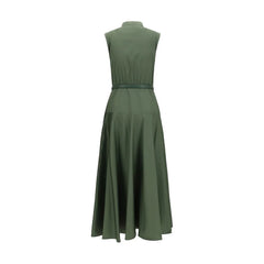 Max Mara Bicolor Cotton Casual Dress - IT42 | L