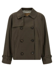 Max Mara Bicolor Cotton Coat